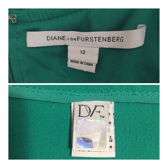 DVF Short Sleeve Kader Dress - Picture 7 of 9